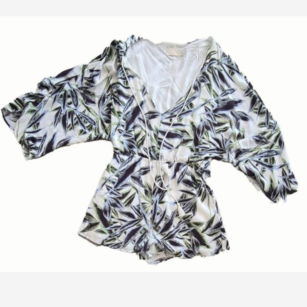 TJD The Set Diaries Romper Multi Color Size L